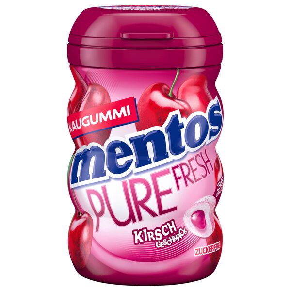 Mentos - Gum Pure Fresh Kirsche - ohne Zucker