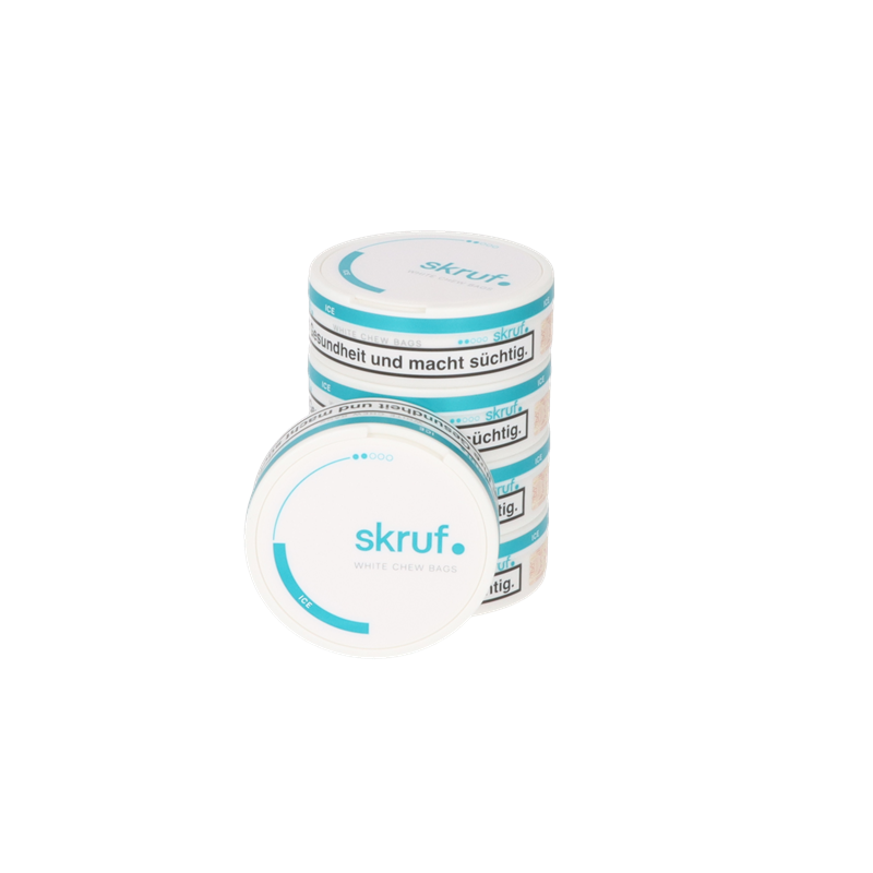 Skruf - White Chew Bag - Ice - 2 Punkte