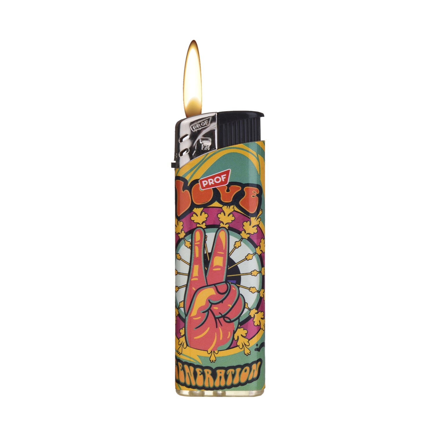 Prof - Feuerzeuge - Hippie 50er