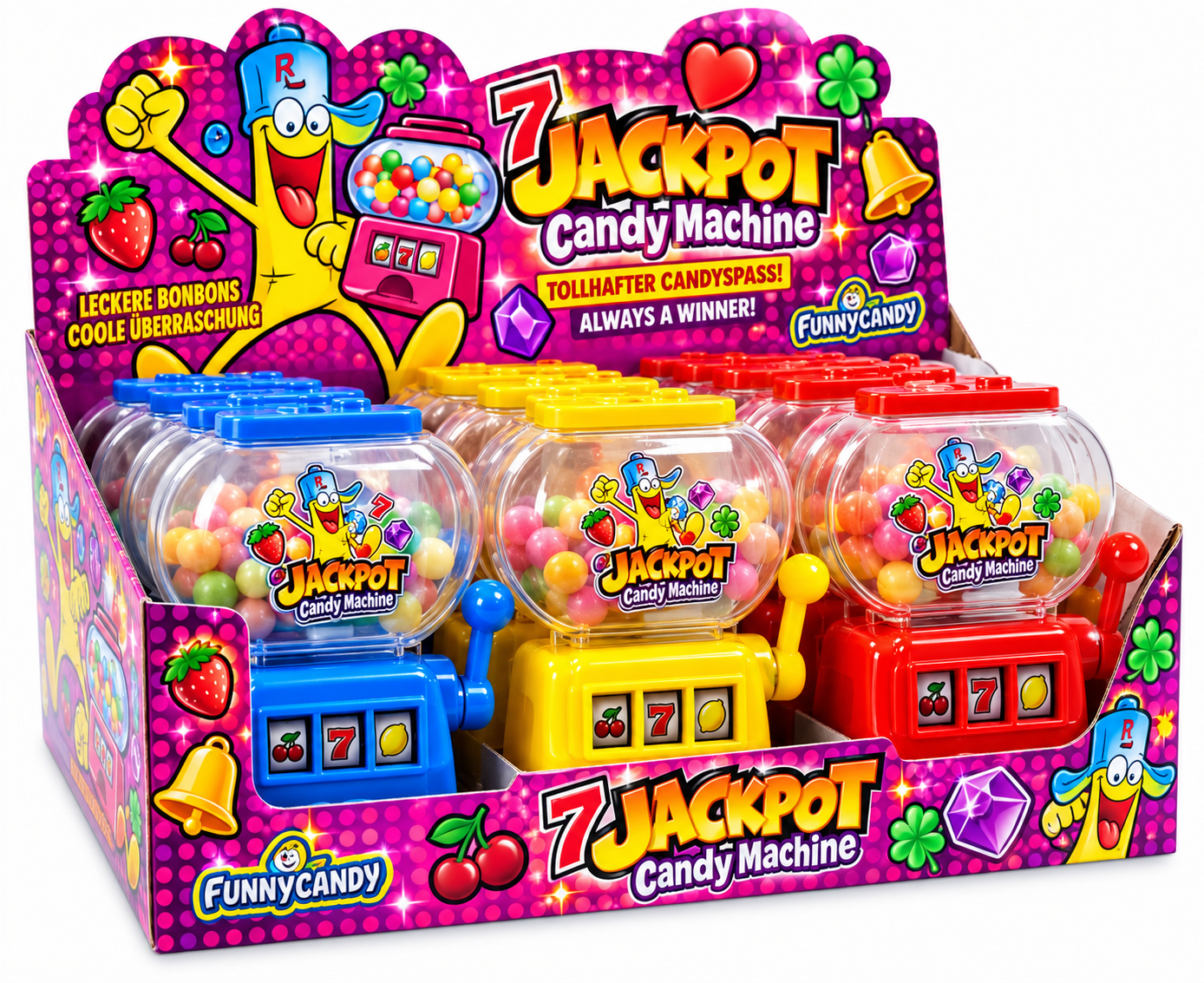 Funny Candy - jackpot Candy Machine 30g