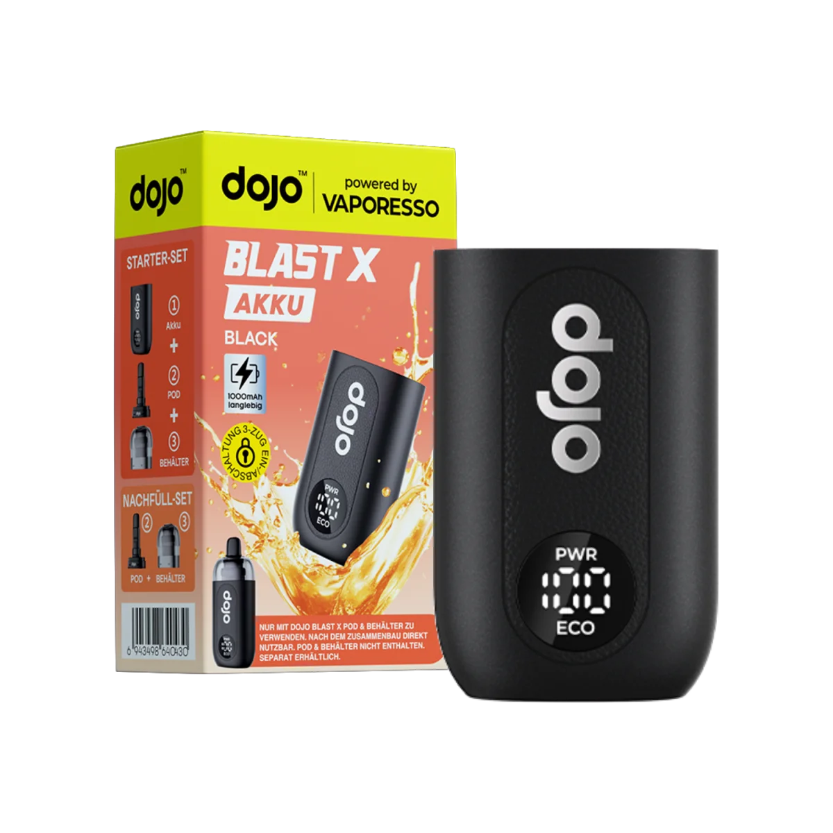 Dojo Blast X - Basisgerät - Schwarz