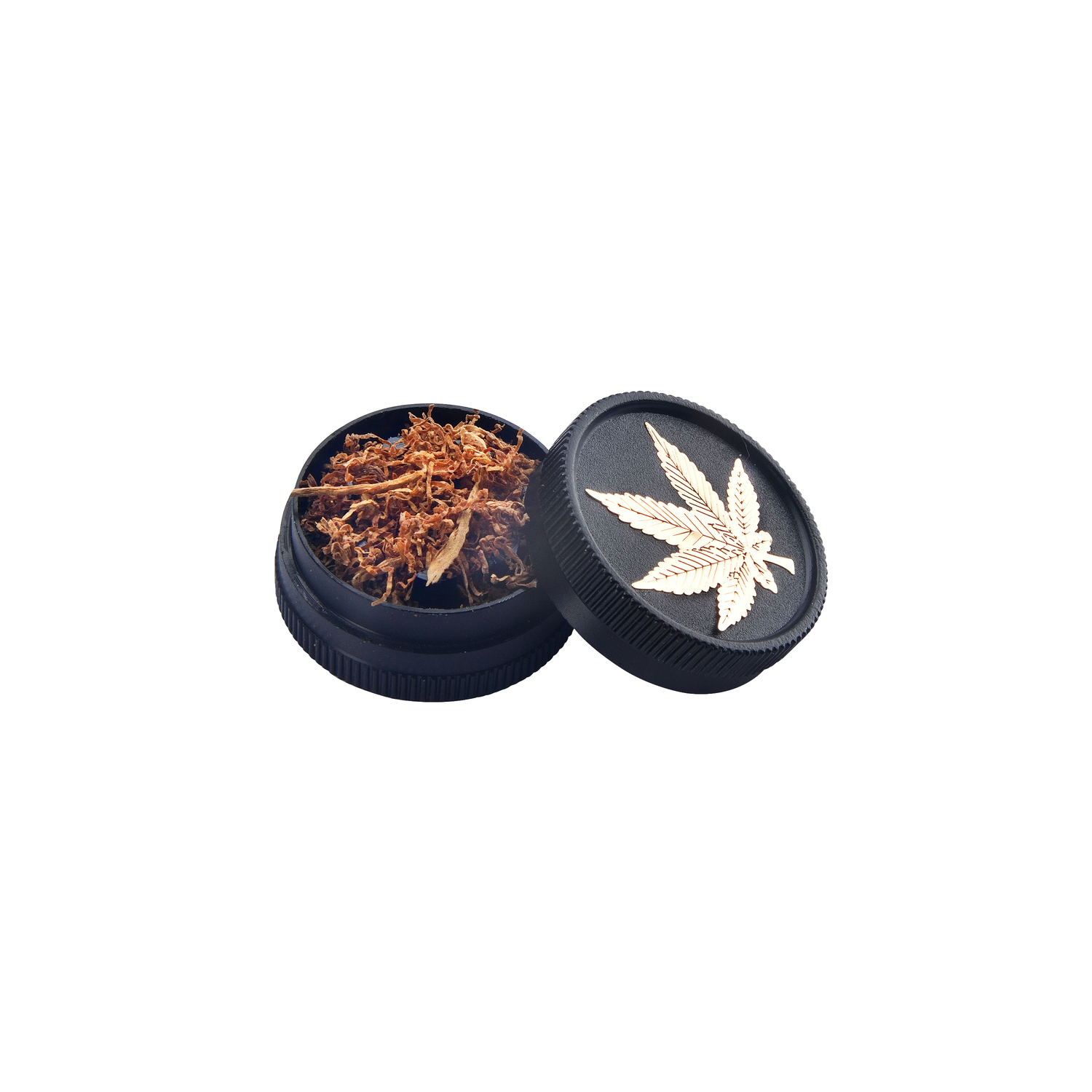 Champ High - Rainbow Glass Pipe & Grinder Display