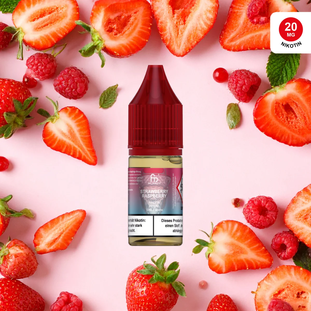 RandM Liquid - 10ml - 20mg/ml - Strawberry Raspberry