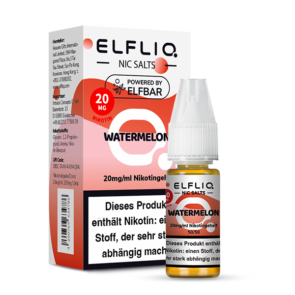 Elfbar Elfliq 10ml - Watermelon 20mg