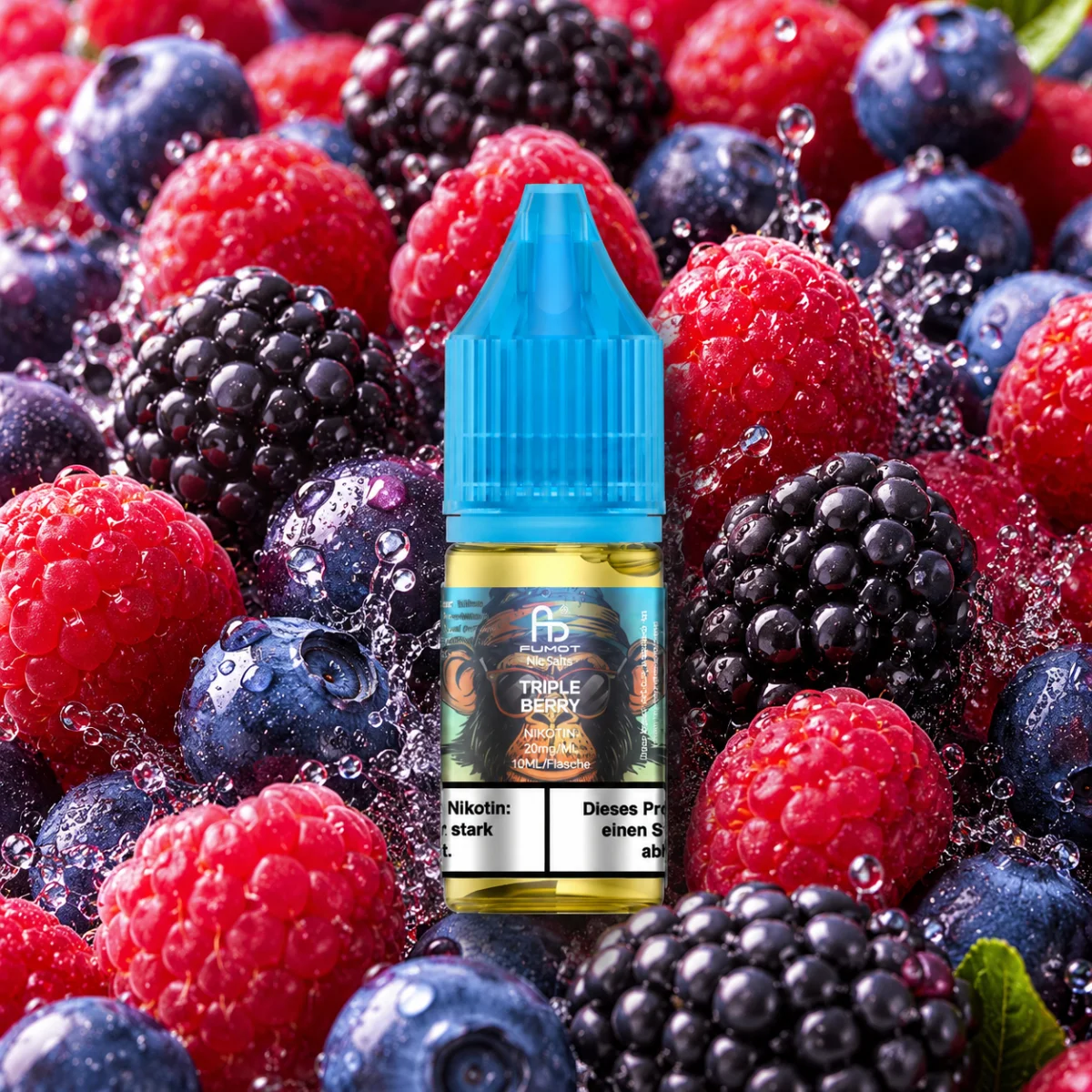 RandM Liquid - 10ml - 20mg/ml - Triple Berry