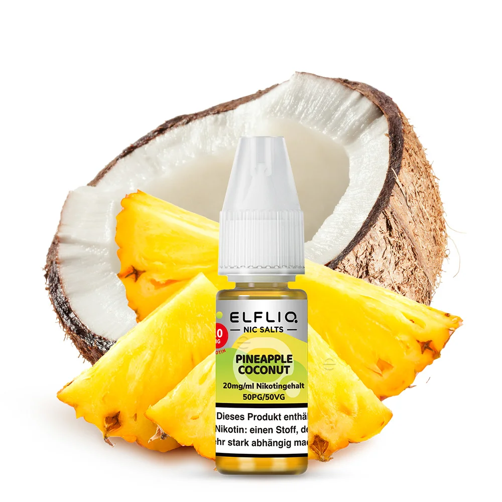 Elfbar Elfliq 10ml - Pineapple Coconut 20mg