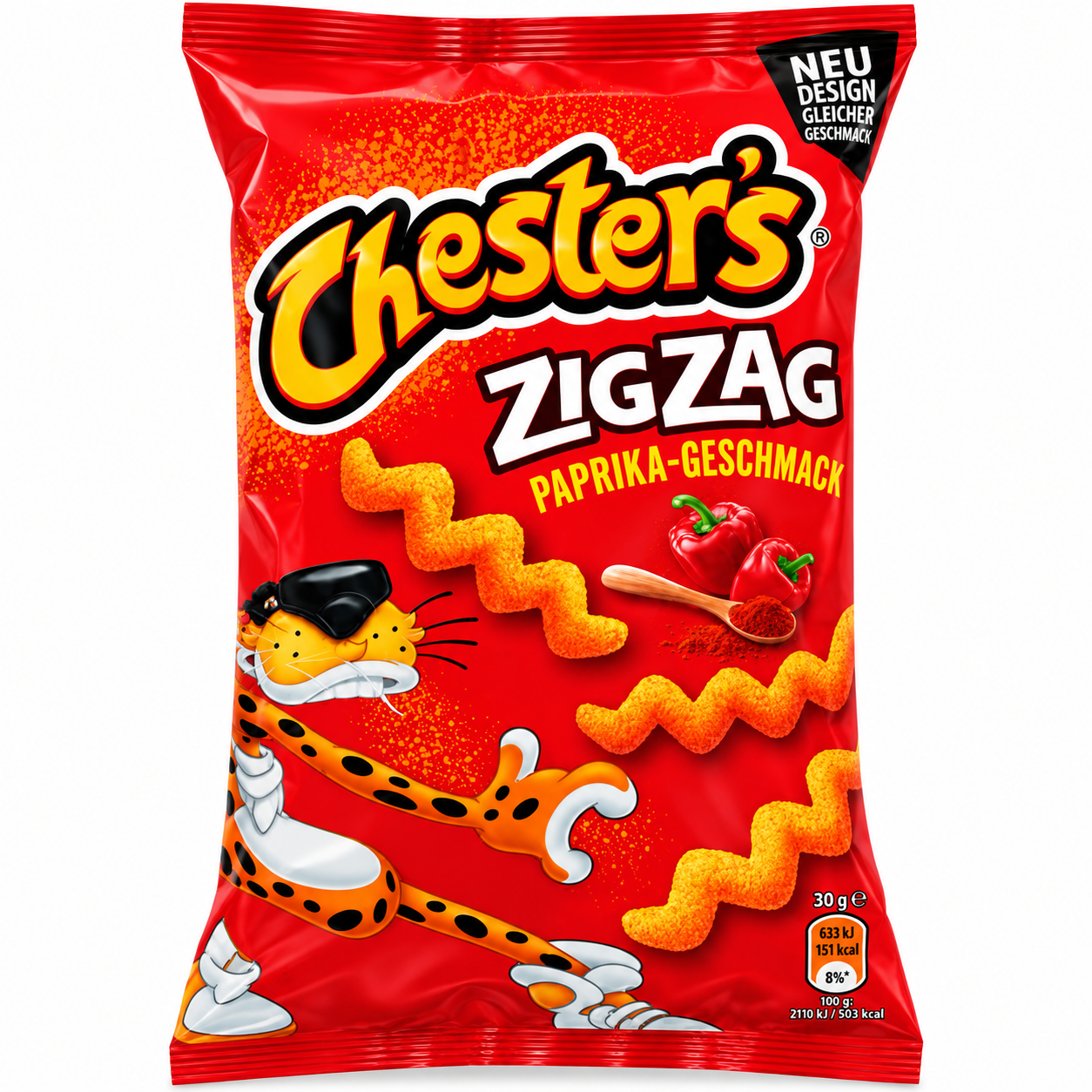 Chesters - ZigZag Paprika 85g