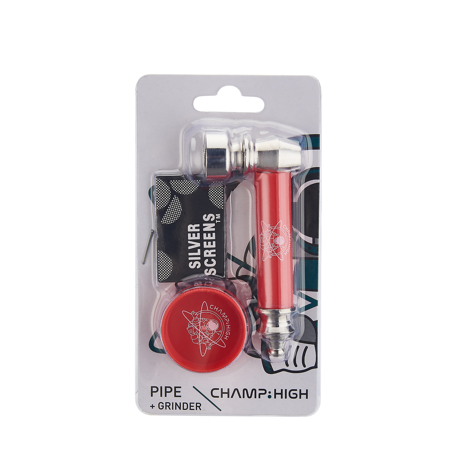 Champ - High Pipe - Metal & Mini Grinder
