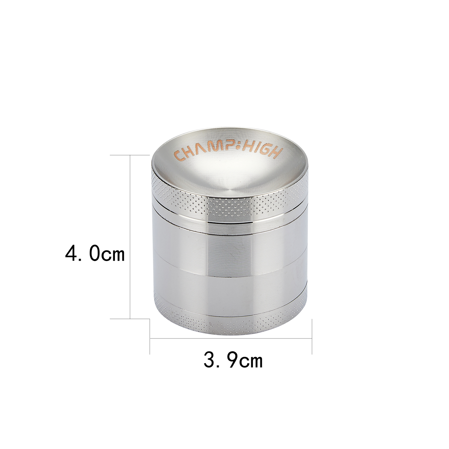 Champ - High Grinder - Curved Mini Grind 40mm - 4 Lay