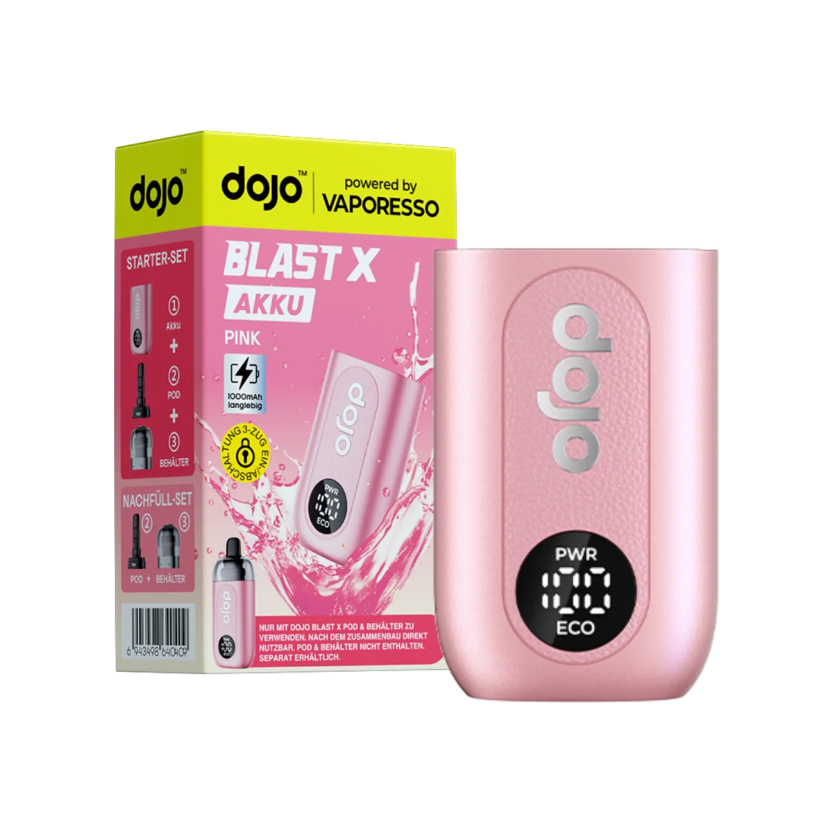 Dojo Blast X - Basisgerät - Pink