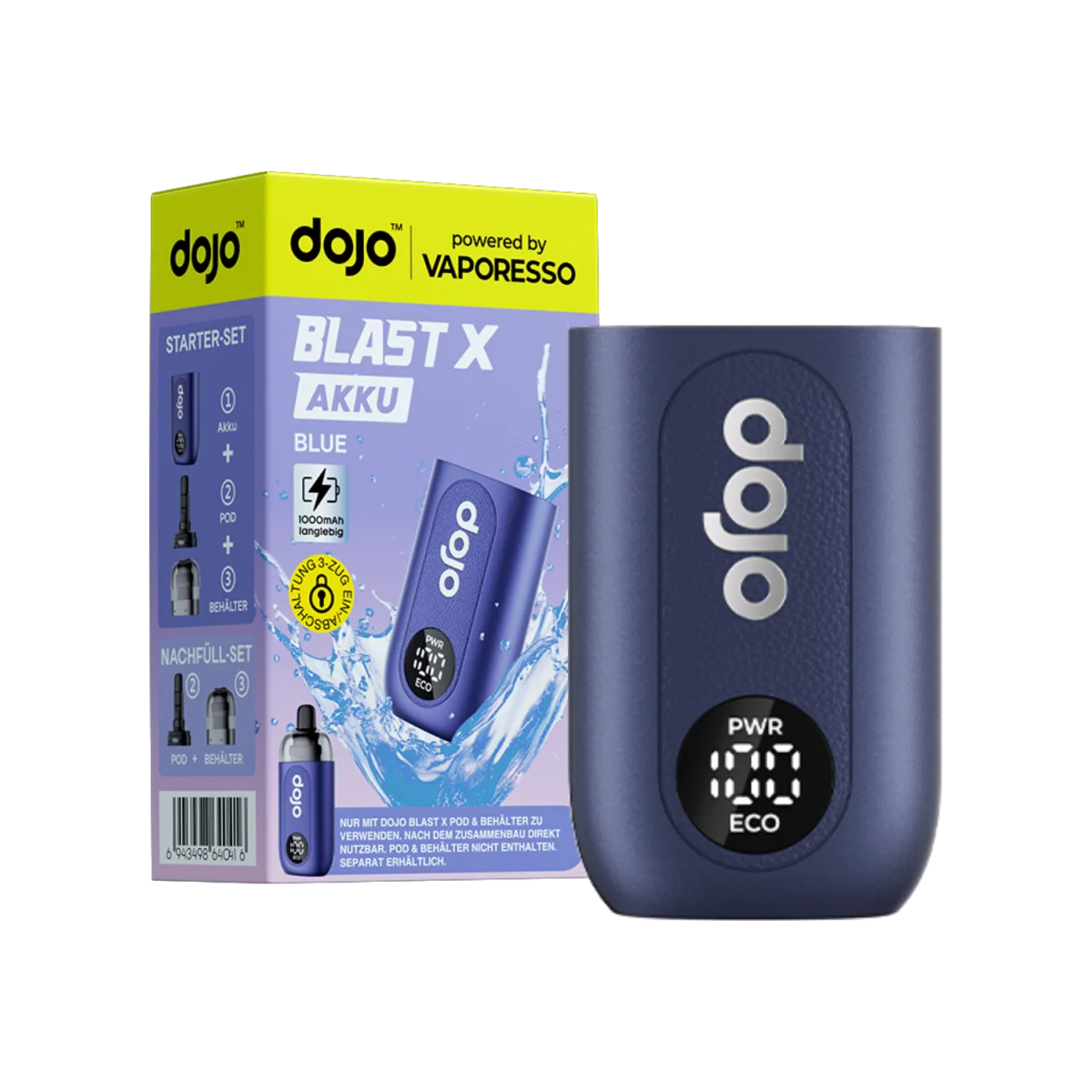 Dojo Blast X - Basisgerät - Blau