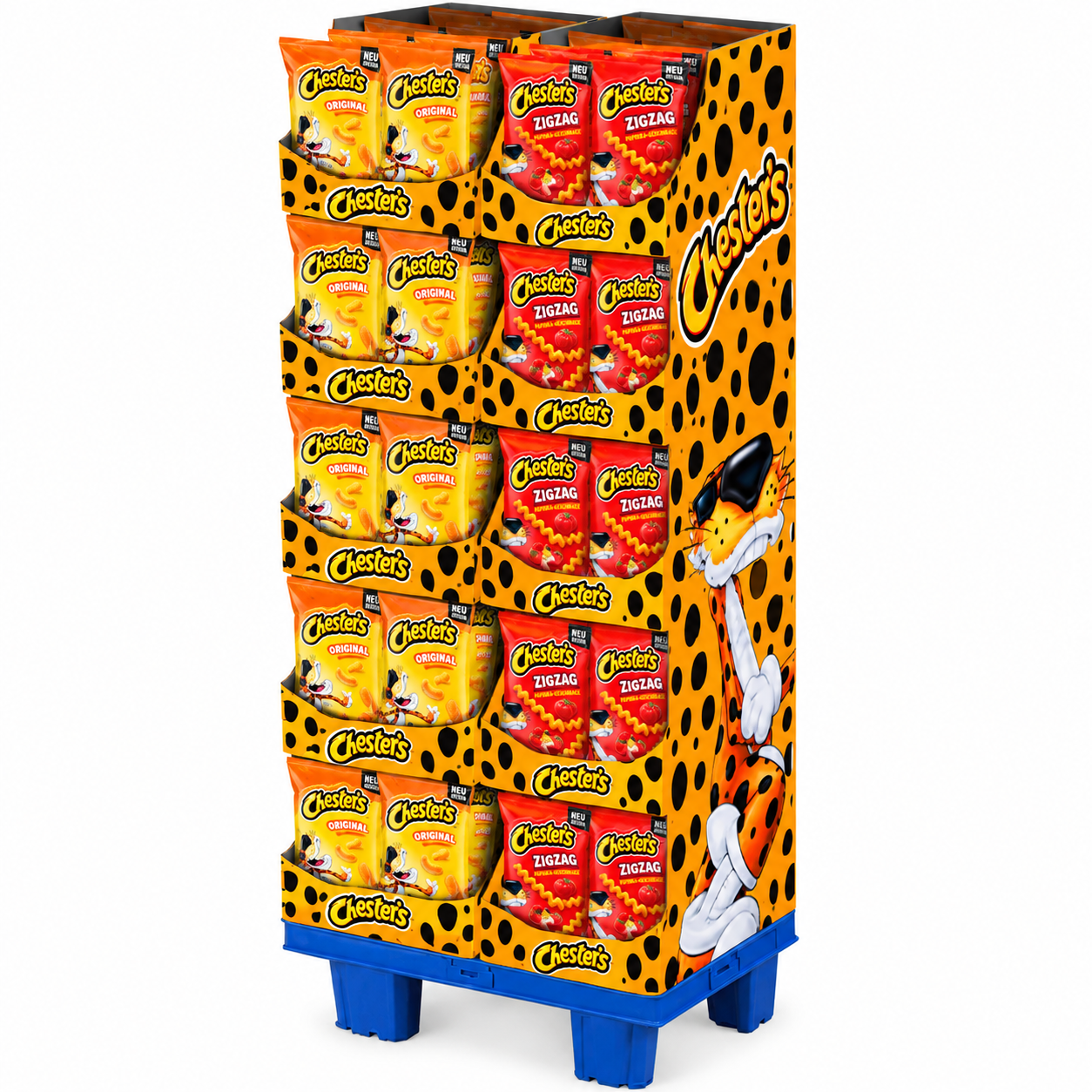 Chesters Display MD2 1/4 - 144x85g