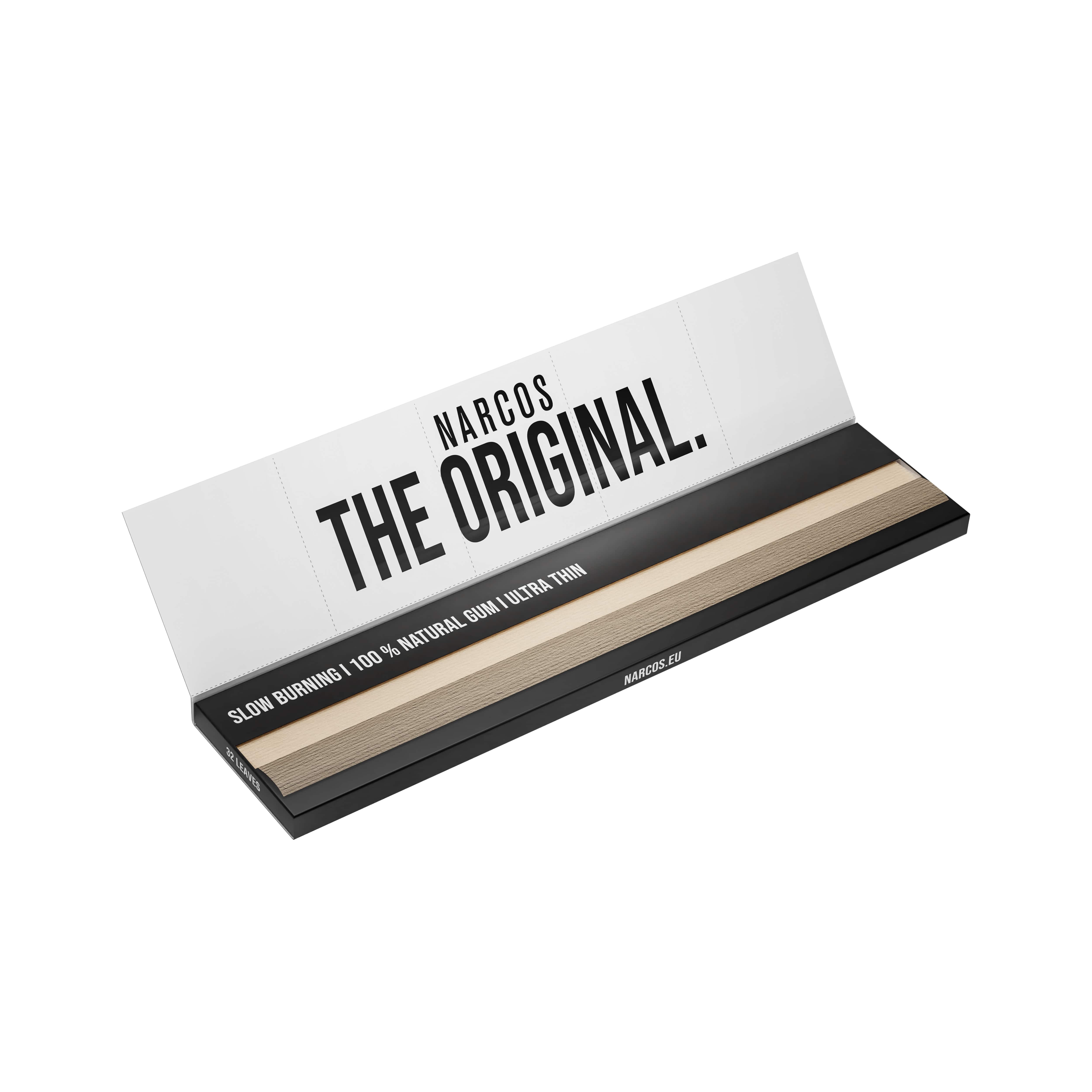 Narcos - Kingsize Slim Brown - 50 Hefte à 32 Blatt 4973